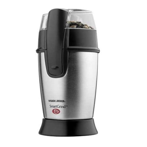 Black And Decker Steel Coffee Grinder Blue Mountain Coffee