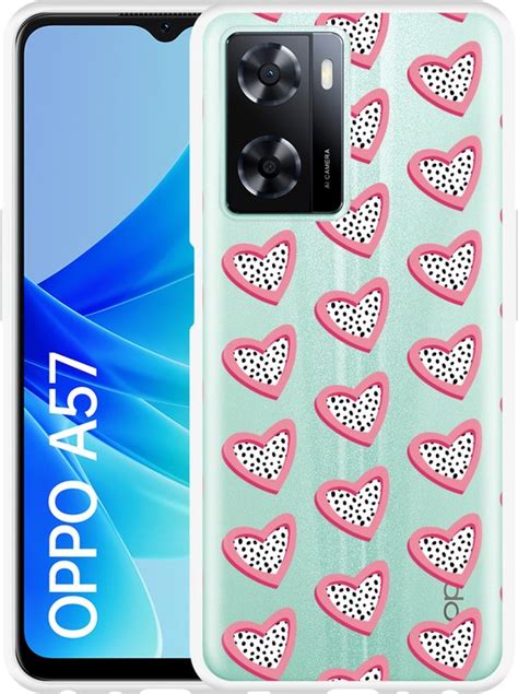 Oppo A57 Hoesje Hartjes Met Stippen Designed By Cazy Bol