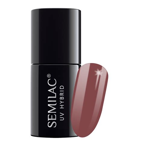 Semilac Berry Nude Hybrid Uv Gel Polish Ml Pukka Nails