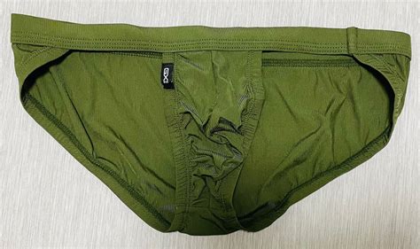 GX3 Prime Skin Micro Bikini Olive Green M Size Men S Fashion Bottoms New Underwear On Carousell