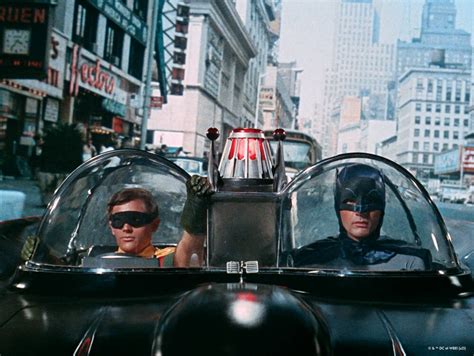 Batman And Robin In The Batmobile 1966 Photographic Print For Sale