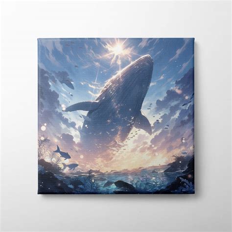 Кит (Квадрат) | Интернет-магазин Respace: дизайнерские обои, плитка ...