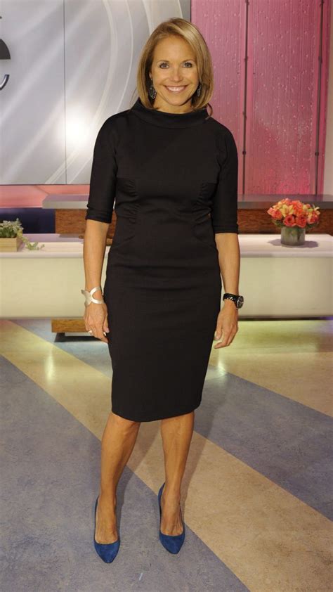 Katie Couric Wears A Max Mara Dress On Todays Show Katie Show Style