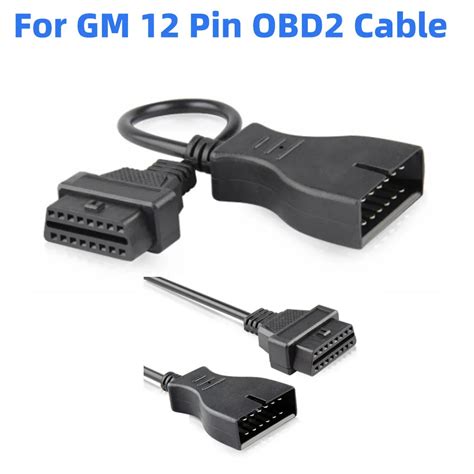 Tanio Dla GM 12 Pin OBDII OBD2 Auto złącze diagnostyczne sklep