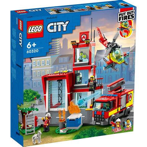 Купить Лего Сити Пожарная часть 60320 | LEGO City 60320