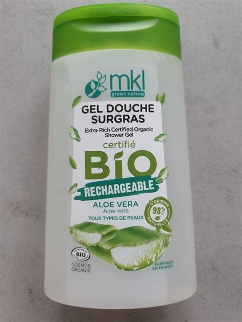 Mkl Green Nature Gel Douche Surgras Rechargeable Alo V Ra Bio Ml