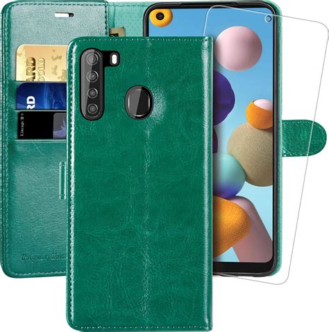 Amazon Tekcoo Galaxy A21 Case US Version Galaxy A21 Wallet Case