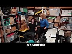 Caughtandused Big Ass Blonde Milf Krissy Lynn Wants Shoplifters Big