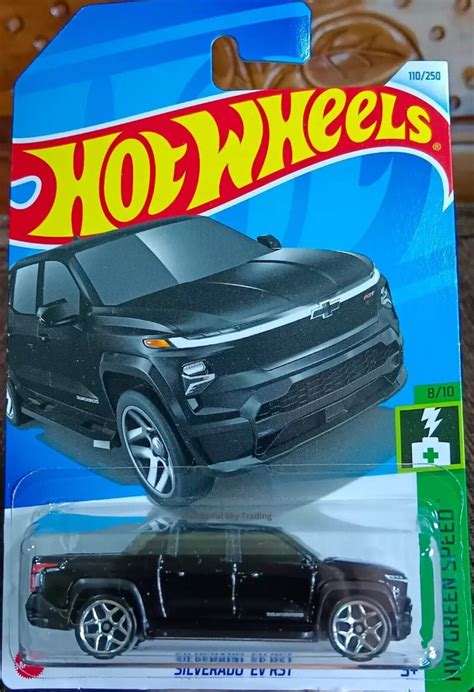 Hot Wheels Silverado EV RST BLACK