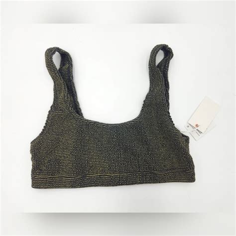 Good American Swim Good American Always Fits Scoop Bikini Top New Poshmark