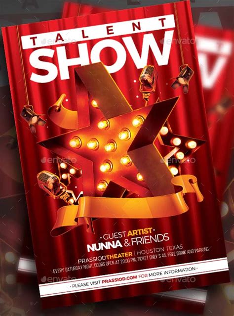 Variety Show Poster Template