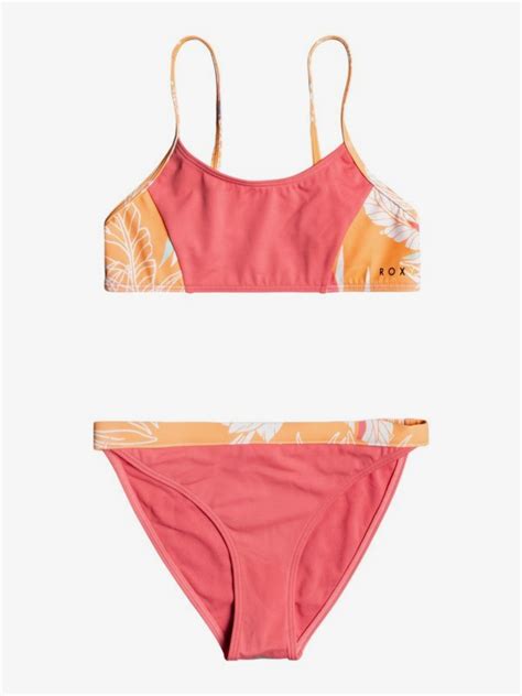 Free To Go Ensemble De Bikini Bralette Pour Fille Ans Roxy