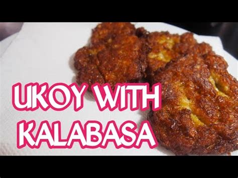 Okoy Alamang Shrimp And Squash Filipino Fritters Ukoy Alamang Na May