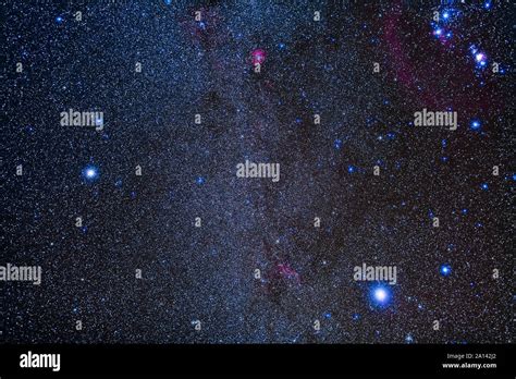 The Faint Constellation Of Monoceros East Of Orion Stock Photo Alamy