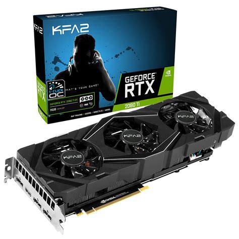 KFA2 GeForce RTX 2080 Ti EX (1-Click OC) - Carte graphique - LDLC ...