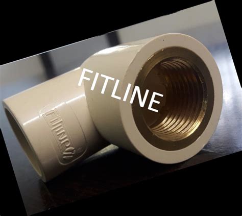 Degree Fitline Cpvc Brass Reducer Elbow For Drinking Plumbing