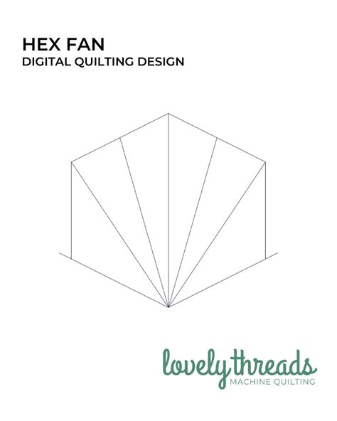 Hex Fan Lovely Threads Quilts