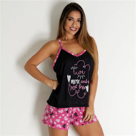 Baby Doll Ana Lingerie Br Atacado Para Revenda