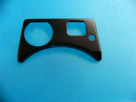 Leicaflex Standard Front Cover Plate Black Paint New