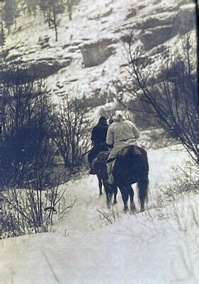 Edward Curtis Winter Hunters Apsaroke Native American Photo Mm Art