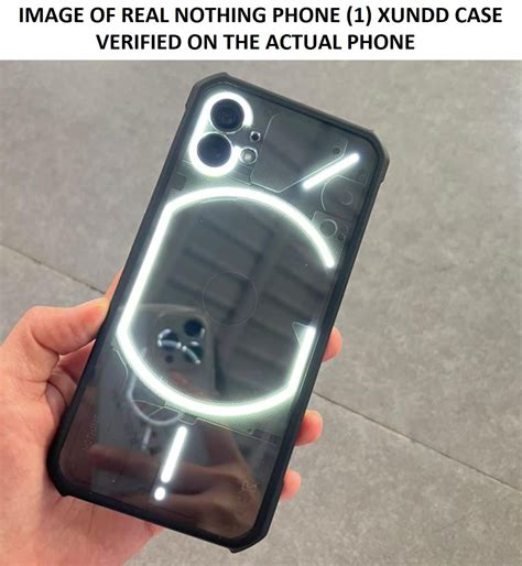 Riggear Xundd Back Cover Case for Nothing Phone (1)