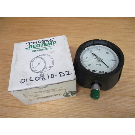 Reotemp Pt45p1a2p01 G T Industrial Pressure Gauge Pt45p1a2p01gt Mara Industrial