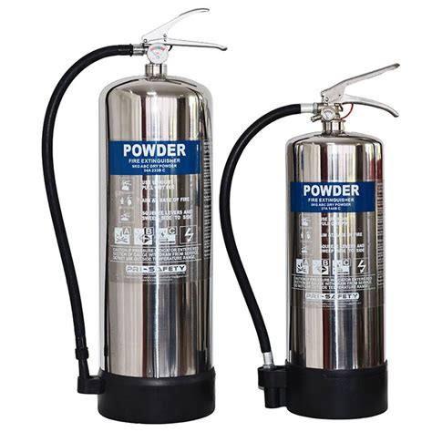 Polished Stainless Steel Dry Powder Fire Extinguishers Manufacturers