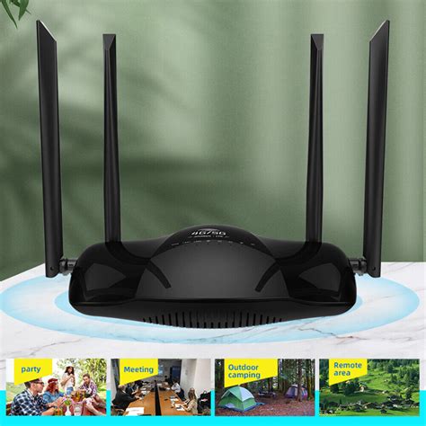 H1 4G LTE CPE Hotspot WiFi Router 300Mbps 4G Router Laptop Broadband