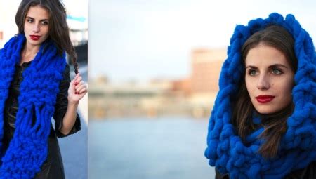 Вязаный шарф на голову (22 фото): как называется, как правильно ...