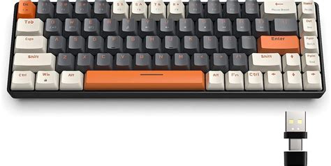 ZIYOULANG K68 60% Mechanical Wireless Keyboard Black | Rimedia