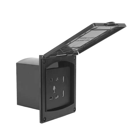 rv caravan accessories  socket power outlet box waterproof type