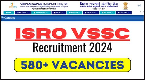 Posts The Vikram Sarabhai Space Center Isro Vssc Recruitment