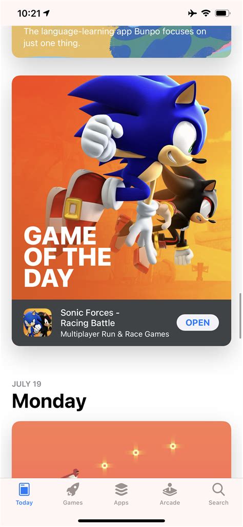 Fun Fact: Sonic Forces (Mobile) was the game of the day yesterday. : r ...