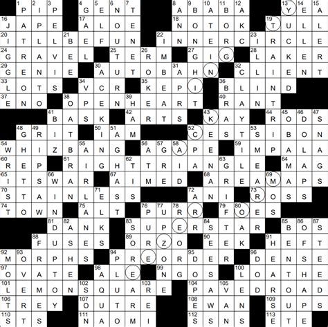 1127 22 Ny Times Crossword 27 Nov 22 Sunday