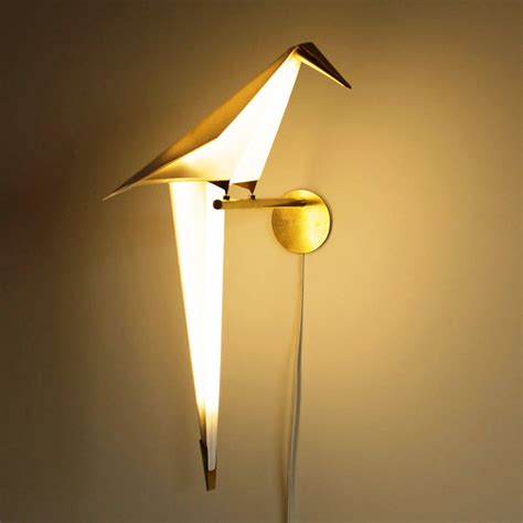 Оригинальный светильник-птица