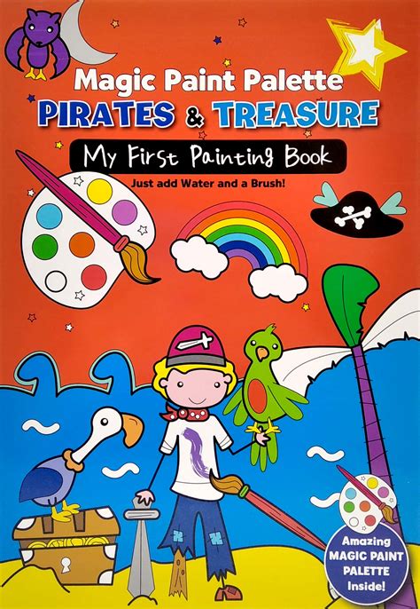 Giới Thiệu Sách magic paint palette - pirates & treasure PDF Miễn Phí
