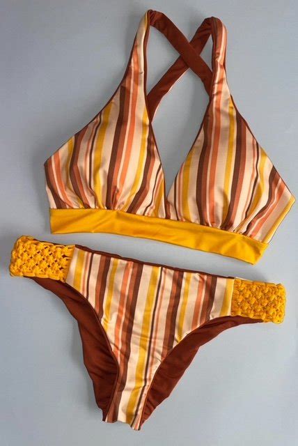 BIKINI IVONNE CHOCOLATE MACRAME Bikinis y Ropas de Baño