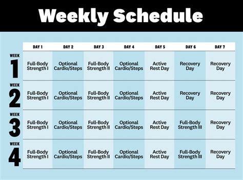 beginner workout plan  week strength training cardio program