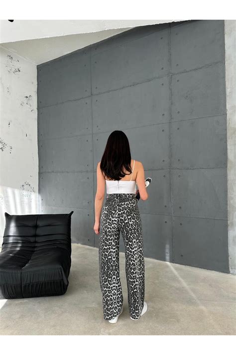 Zeo Basic ZEO BASİC BAGGY PANTOLON LEOPAR DESENLİ Fiyatı, Yorumları ...