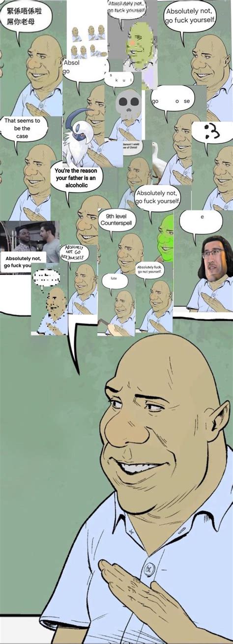 Absolutely Not Go Fuck Yourself Look Mommy It S Shrek Know Your Meme