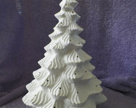 Mcnee S 631 Ceramic Christmas Tree Bisque Ready To Paint Will Take 4 To 6 Weeks To Ship After 11