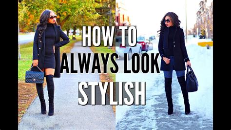 HOW TO ALWAYS LOOK STYLISH | 10 Fashion Tips - YouTube