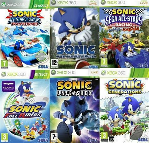 Sonic Games Xbox 360 Atelier Yuwaciaojp