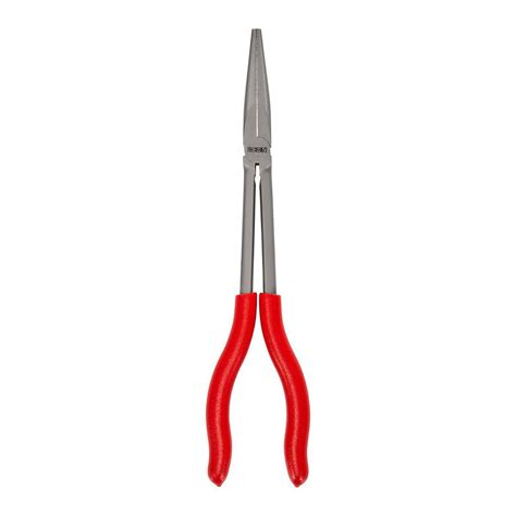 8 In Long Nose Pliers With Comfort Grip