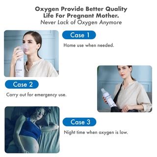 Romsun Medical Oxygen O2 Portable Oxygen Inhaler EU Certified Medical