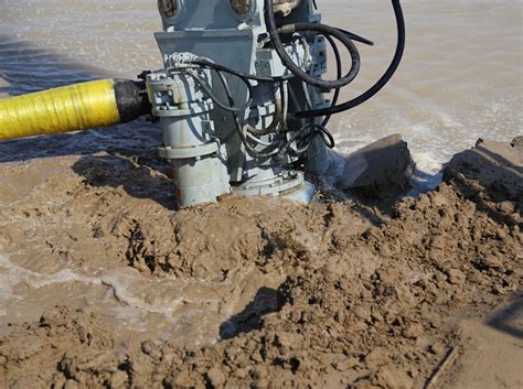 Excavator Drives Hydraulic Sludge Pump Aggitator Submersible Sand