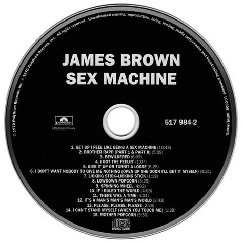 James Brown Sex Machine CD Deform Müzik