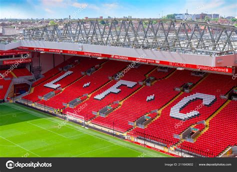 Liverpool United Kingdom May 2018 Anfield Stadium Home Ground Liverpool – Stock Editorial Photo ...