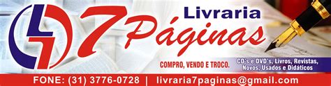 Livraria Sete Lagoas - Livraria Sebo 7 Páginas | Sete Lagoas MG