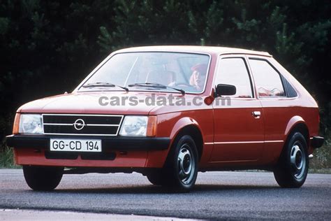 Opel Kadett 1 3 S SR Manual 2 Door Specs Cars Data